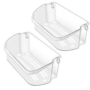 2 Pack Gallon Refrigerator Door Bin Shelf Frigidaire 240356402 AP254995 Kenmore